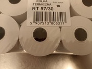 rolki do kas 57x30  10 sztuk