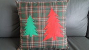 poduszka świąteczna 45cm x 45 cm handmade