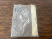 Haft wzór na motywach śląskiego haftu Białego z okolic Cieszyna PRL