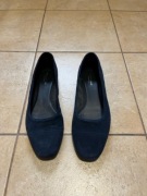 Baleriny zamszowe granatowe Vagabond 39