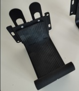 Łącznik rynny - Galeco stal 2 - czarny mat