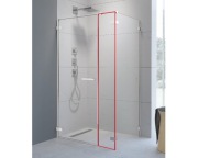 Arta KDS I Radaway ścianka sidewall stała do frontu kabin 510,1386105-03-01