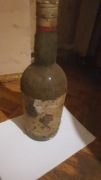 Stara butelka wielka hiszpańska brandy 1974 r. 