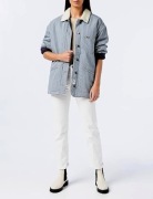 Damska Kurtka Oversize Wrangler Duvet Jacket Indygo Hikora W475AM34Y S