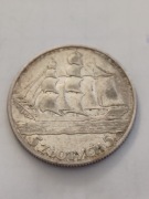 5 zł z 1936r. Żaglowiec. 