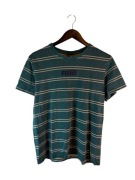 Koszulka Puma zielona w paski z logiem m