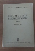 Geometria Elementarna cz 1 - B Iwaszkiewicz 1965 PRL ANTYKWARIAT 