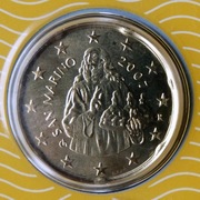 SAN MARINO 2007 20 CENTÓW UNC !!!!!!!!!!