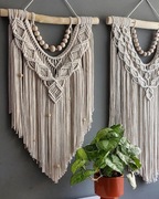 Makrama makatka boho prezent ozdoba na ścianę 