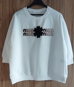 MEGI biała bluza 3D