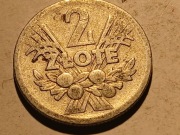 2 zł złote JAGODY KŁOSY 1952