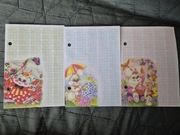 A6 małe karteczki kolekcjonerskie do segregatora 