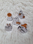 Zestaw 5 przypinki pin pins ghost