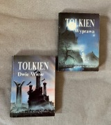 Władca pierścieni Dwie wieże + Wyprawa J. R. R. Tolkien [BDB stan]