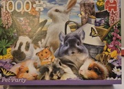 Puzzle 1000 Jumbo Pet Party