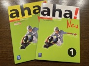 Podręcznik i ćwiczenia Aha! Neu 1 do języka niemieckiego niemiecki