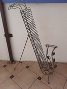 Metalowy stojak na płyty SAKSOFON