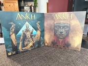 Ankh Bogowie Egiptu + Faraon + pomalowane figurki 