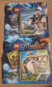 Lego Chima zestaw 70110 grizzam i 70112 Crug Nowe unikat