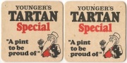 Podstawka do piwa Tartan 2 - seria 2 szt + gratis