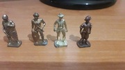 Figurki metalowe Kinder niespodzianka 4 sztuki