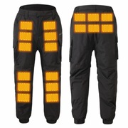 Spodnie Grzewcze Podgrzewane Odzież Termiczna Bojówki Zimowe 3XL 