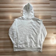 Biała bluza basic hoodie Pull & Bear