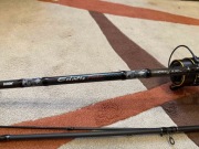 Wedka gruntowa z kolowrotkiem