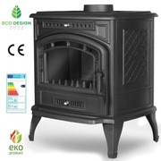 Piec piecyk kominek żeliwny koza wolnostojący KAWMET P7 ECO 9,3 kW