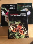 Zestaw 2 książek: Wielki Atlas… Owadów, Roślin 1980