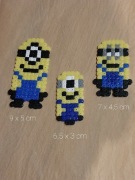 MINIONKI Despicable Me, figurki z koralików Hama