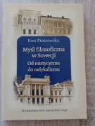 ,,Myśl filozoficzna w Szwecji..." E. Piotrowska