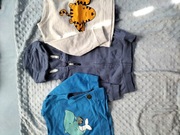 Zestaw ubrań dla chłopca r.80 cm 16szt