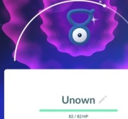 Pokemon Go Shiny Unown V Trade