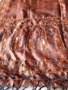 Szal SOLAR frędzle, cekiny