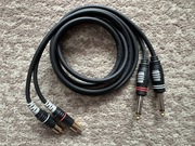 Kabel - 2x Jack na 2x Cinch RCA Sommer Cable Basic HBA-62C2 1,5m