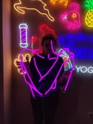 Neon LED Ozdoba Świetlna.Ciało kobiety.