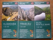Vladeasa, Trascau, Gilau Muntele Mare 1:55 000 3 szt. Hiking map