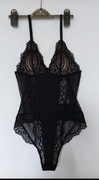 Koronkowo siateczkowe body Scandale