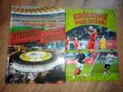Stadiony świata + Królowie Piłki nożnej - zestaw - oprac. zbiorowe