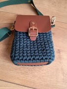 Torebka szydełkowa/ etui na telefon