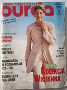 BURDA MODA PIEKNO RELAKS 1/95 Wykroje Spis