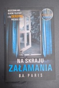 KSIĄŻKA NA SKRAJU ZAŁAMANIA BA PARIS kryminał thriller 