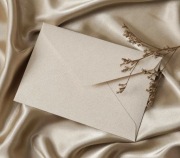 Eleganckie koperty premium EKO – fakturowane, kremowe, styl rustykalny 