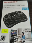 EMMERSON iU 50 - Pilot multimedialny z klawiaturą do TV Box'a / Smart TV