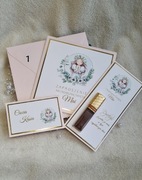 Zaproszenia na Pierwszą Komunię Świętą dla dziewczynki personalizacja