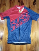 KROSS Rubble koszulka rowerowa r. M czerwono-niebieska 