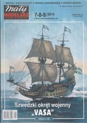 Szwedzki okręt wojenny VASA Mały Modelarz 7-8-9/2014