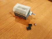 UNITRA Diora radio Biwak agregat kondensator strojeniowy + mocowanie