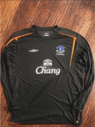 umbro everton fc 2005/06 gk premier league uefa szara koszulka piłkarska
